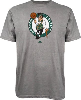 Men's Celtics Primary Logo Tee - Gray