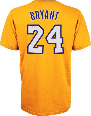 Men's Lakers Bryant Game Time Tee - Gold
