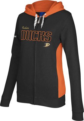 Women's Ducks Core Zip Fleece - Black