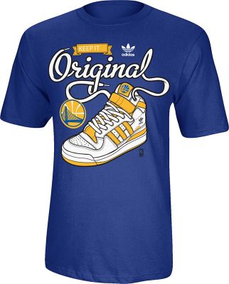 Men's Warriors Maintain it Original Tee - Blue