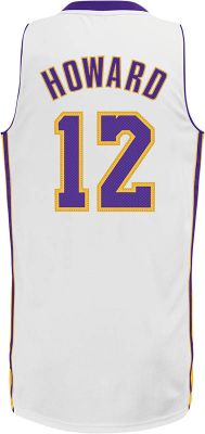 Men's Lakers Howard Alternate Swingman Jersey - White