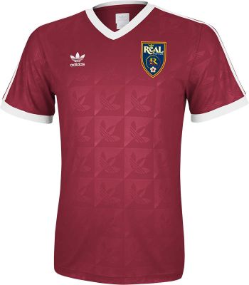 Men's Real Salt Lake V-Neck Jersey - Maroon / Dark Red
