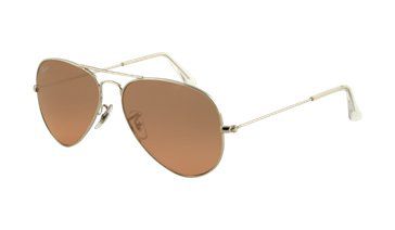 Aviator Sunglasses - Arista / Crystal Faded Brown
