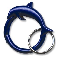 Sculpted Dolphin Carabiner