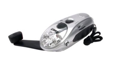 Flashlight, LED w/ Radio