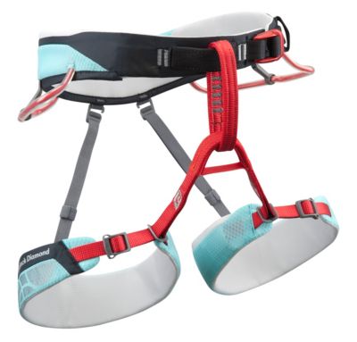 Women's Siren Climbing Harness - Red
