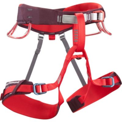 Lotus Ice/Alpine Climbing Harness - Red