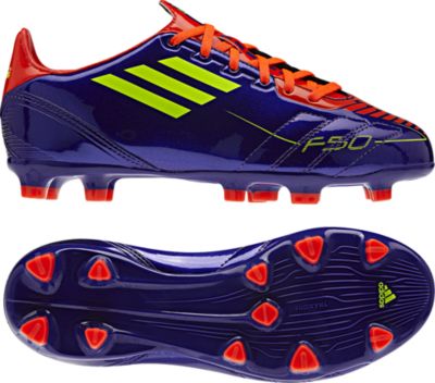 Youth F10 Trx Fg J  (1-6) Shoe - Purple