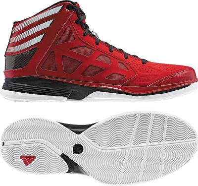 Men’s Crazy Shadow 2 Basketball Shoes - University Red/Running White/Black