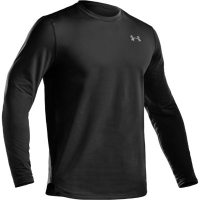 Men's Coldgear Fitted Crew - Black