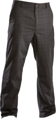 Performance Plaid Pant - Black