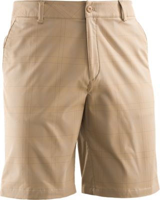Performance Plaid Short - Dune / Graphite