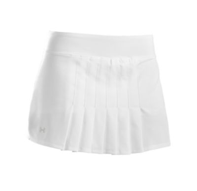 Women's Slice Pleated Skirt - White