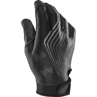 UA Blur II Football Receiver Glove - Black