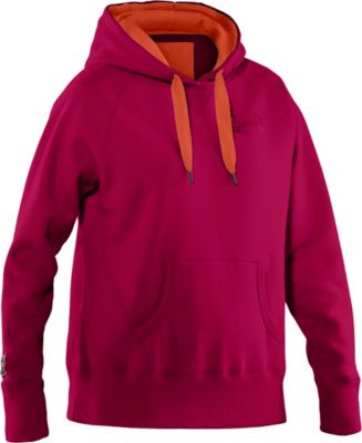 Women's UA Charged Cotton P/O Hdy - Pink