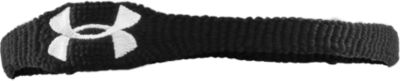 UA 1/2'' Oversized Wristband - Black