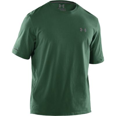Men's UA Charged Cotton S/S Tee - Green