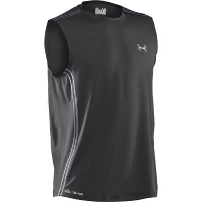 Men's coldblack S/L Tee - Charcoal