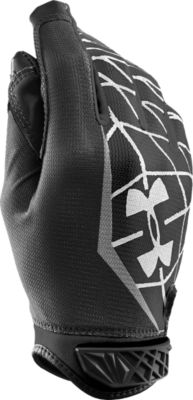 Warp Speed Football Glove - Black