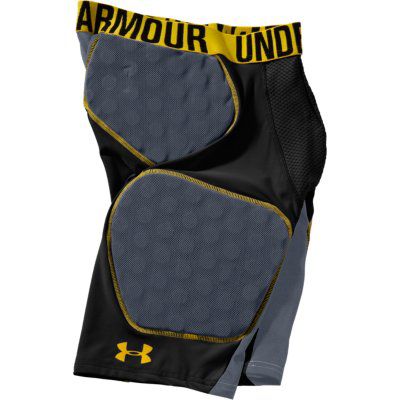 5-Pad Armour Girdle - Black