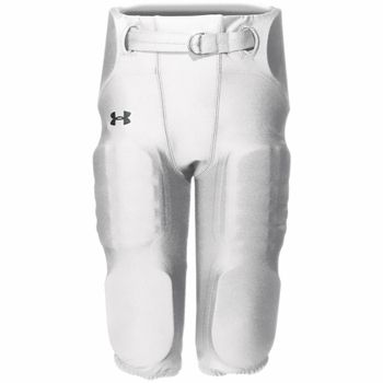 Boys Integrated II Football Pant - White and Black