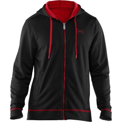 Men's Tech Zip Fleece Hoody - Black