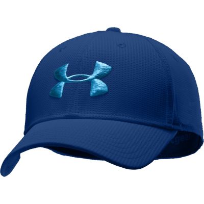 Men's Basic Golf Stretch Fit Cap - Blue