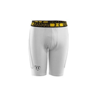 Boys' UA Break Slider - White