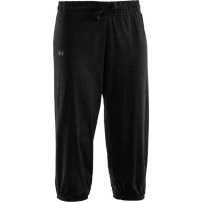 Women's UA Charged Cotton Capri - Black