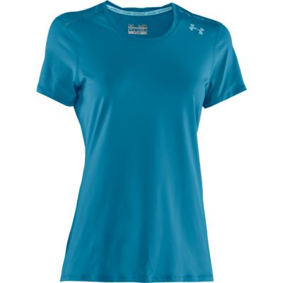 Women's UA Sonic Solid Short Sleeve Top - Blue