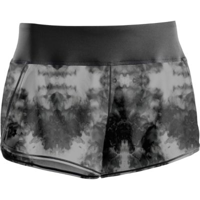 Women's Get Set Go Printed Short - Black Patterned