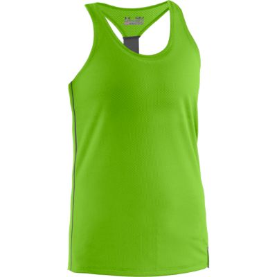 Women's UA Fly by Mesh Tank - Green