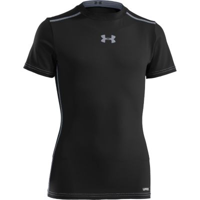 Boys' HG Sonic Fitted Short Sleeve Top - Black