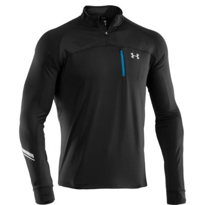 Men's Imminent Run 1/4 Zip Jacket - Black