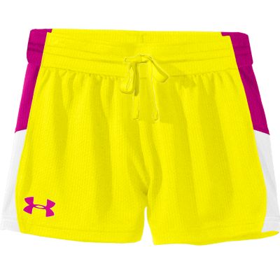 Girls' Intensity 3 Knit Short - Yellow