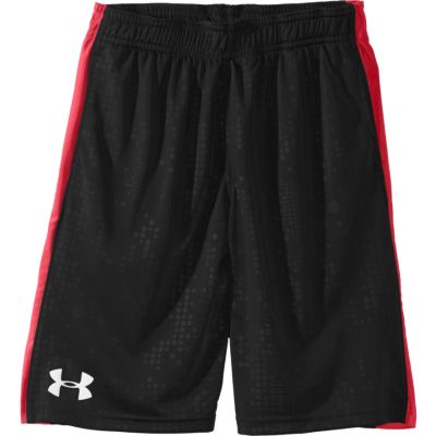 Boys' Embossed Ultimate Short - Black Patterned