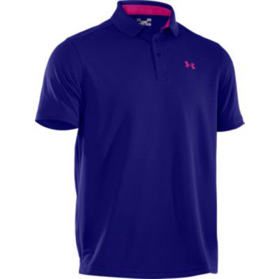 Men's UA Fade Solid Pique Polo 3.0 - Dark Purple