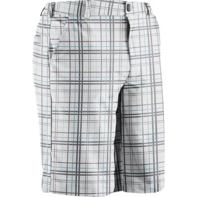 Men's UA Forged Plaid Short 3.0 - White Patterned