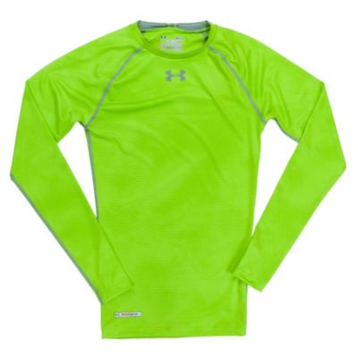 Men's Heatgear Sonic Comp Pls Tee-Yellow