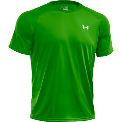 Men's UA Tech SS Tee - Light Green /  Lime