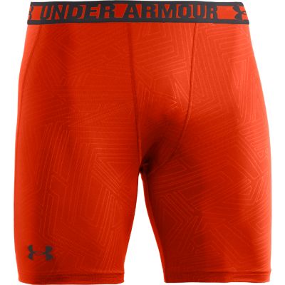 Men's Heatgear Sonic Pcomp Short - Orange