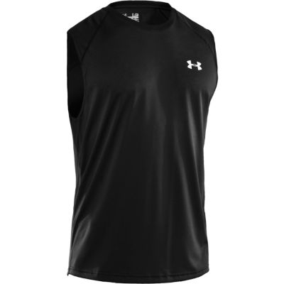Men's UA Tech S/L Tee - Black