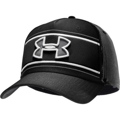 Men's UA Mesh Panel Cap - Black