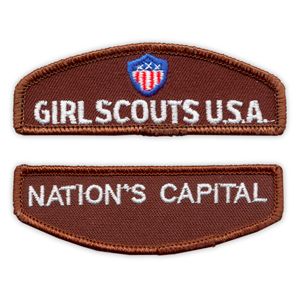 Brownie Girl Scout Council Identification Strip - Central Ca South