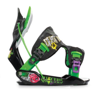 Men's Quattro SE Snowboard Binding (2012) - Black