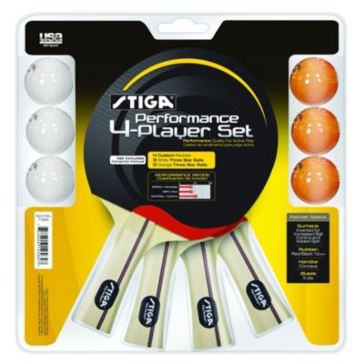 Performance 4 player Table Tennis Set