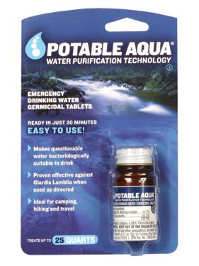Potable Aqua Water Purication Tablets