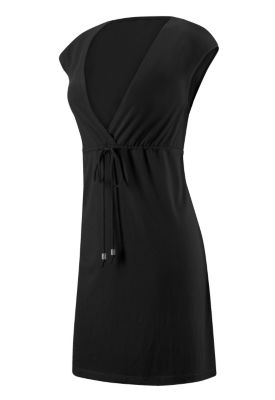 Women's Tie Front Dress - Black