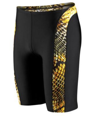 Men's Python Spliced Jammer - Yellow