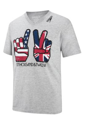 Men's Peace T-Shirt - Gray